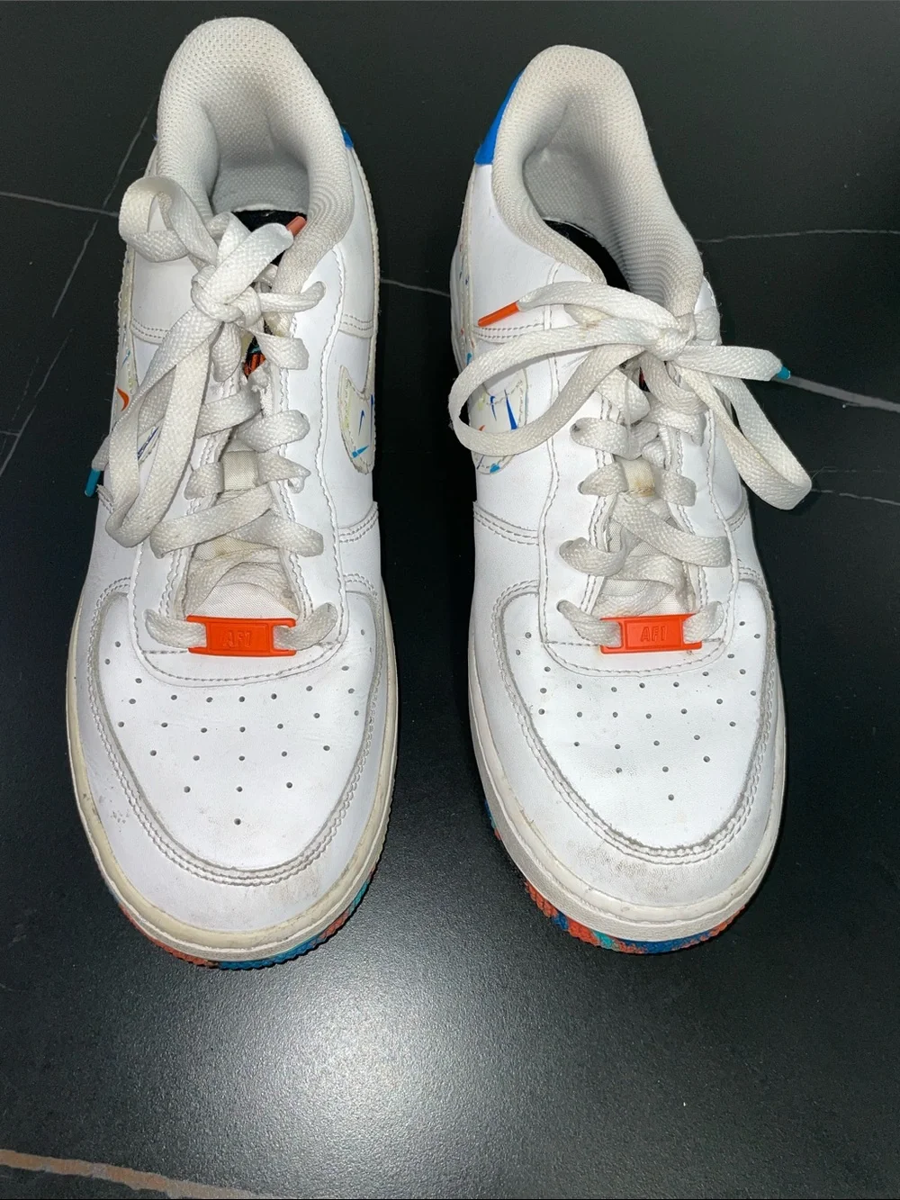 NIKE AIR FORCE 1 LV8 GS SWOOSH PACK FTL-08-129